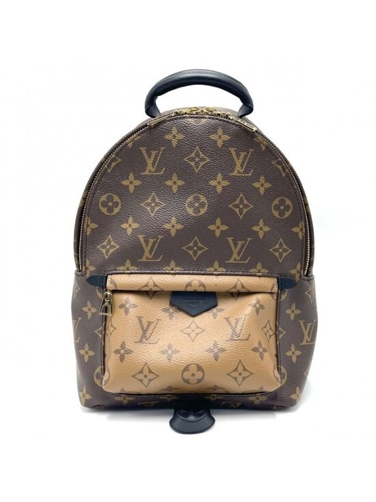 Louis Vuitton Backpack Monogram Palm Spring PM Brown main image 5